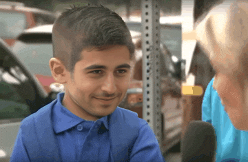 Team GIF face swap example